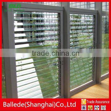 prefabricated fashion interior louvered aluminum louver