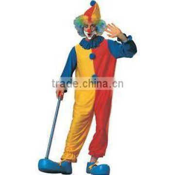 Top New Adult clown fancy dress with wig in party Halloween BMG-2094