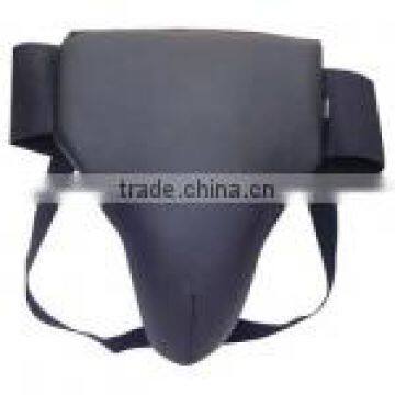 Black Color Abdominal Leather Groin Guard