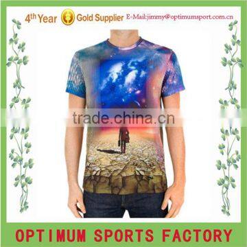 100% polyester fabric making T-shirt