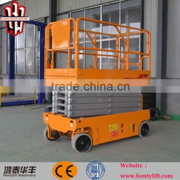 hydraulic mini electric self propelled scissor lift