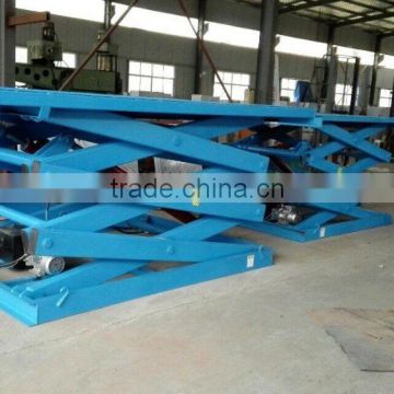 manual and electric scissor fixed hydraulic lift platform