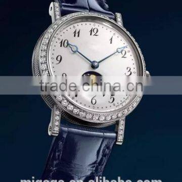 New brand lady watch moon style wrist watch