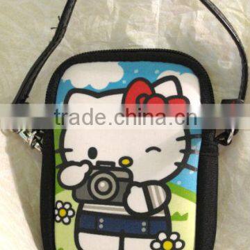 Neoprene waterproof camera necklace bag for nikon