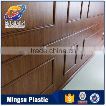 Indoor decorative panel materials