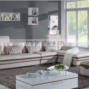 italy sectional leather sofa / exquisite corner leather sofa L11B