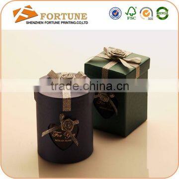 Round Cardboard Paper Chocolate Packaging Box India Style