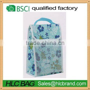 Easy carry handle 600D Portable washable cooler bag for frozen food lunch bags