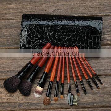 EALIKE cosmetic makeup brushes roll bag pouch