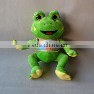 OEM Soft Plush Animal Frog Toy For Promotion