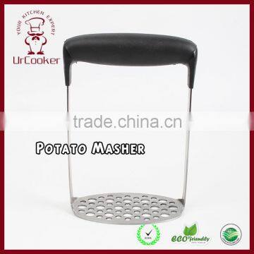 Premium Quality Stainless Steel Potato Masher with Cushioned Handle