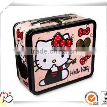 Handle Tin, lunch tin box, suitcase tin box