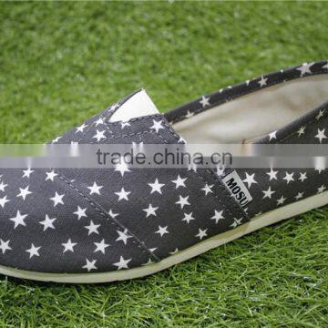 2016 china canvas fabric for casual shoes cheap