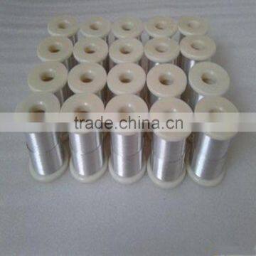 Titanium Welded Wire in Grade 7 dia 0.8mm in spool baoji intelle supply
