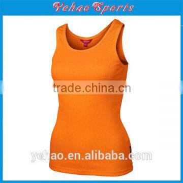 Wholesale womens sports tank top/Ladies Gym Singlets/ Tank top