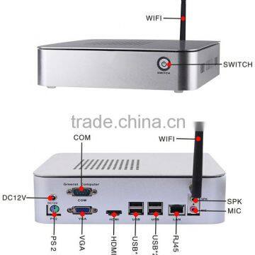 Hot Sale Cheap pc Computer PC Itx Case Fanless pc X25-I5 2390T 2G RAM 32G SSD Support Home Premium photo-5