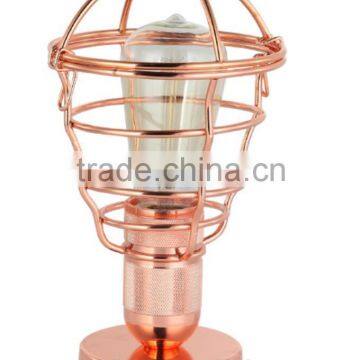 MT6232-CP COPPER 2016 new desing simple led table light desk lamp bed lighting hot sales hight quality