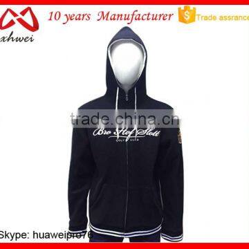 Clothes Factory China Wholesale Cheap Running Wear Hoodies Sweatshirts Grey Casual Zipper Hoodies OEM Custom