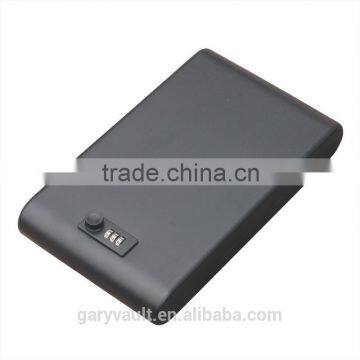 Wholesale - MC120 Micro Vault 3-Digit Combination Lock Mini Car Gun Pistol Security Storage Steel Safe Box/Vault, Mini Ipad Safe photo-4