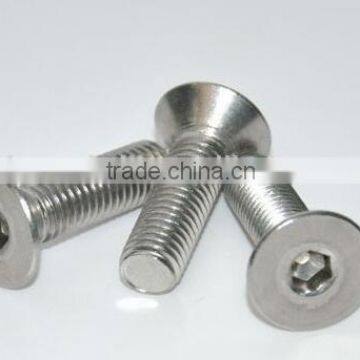 stainless steel CSK HEX SOCKET SCREW