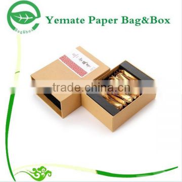 high quality creative fashion luxury handmade print decorative matte or gloss laminate tea custom cardboard package design box