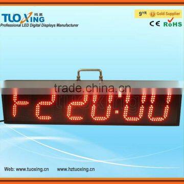 High quality 4 inch 6 digit LED Digital large digit timer