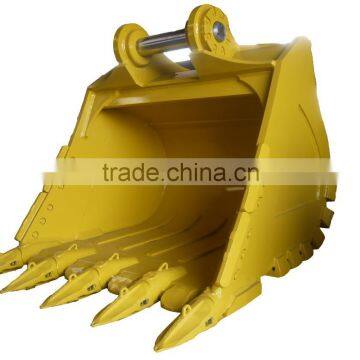 Good quality Excavator Hard Rock bucket fit for 120T Excavator made in China but western quality