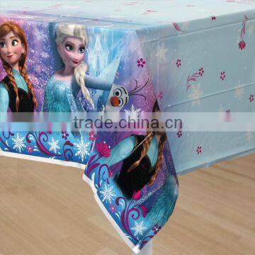 Cheap Wholesale Custom Full Colour Print Canvas Table Cloth