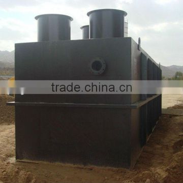 Buried integrated domesticsewage treatment equipment