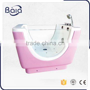 china good products pink yellow color pool dog swimming pool