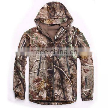 Winter jacket hunting softshell camo