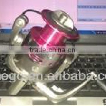 Chinese Manufacturers Double Color Aluminum Fishing Reel Used