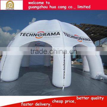 2016 China inflatable stage tent inflatable spider dome inflatable tent for car shelter show