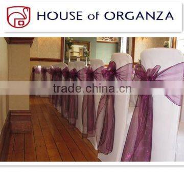 Organza Fabric Chair Sash