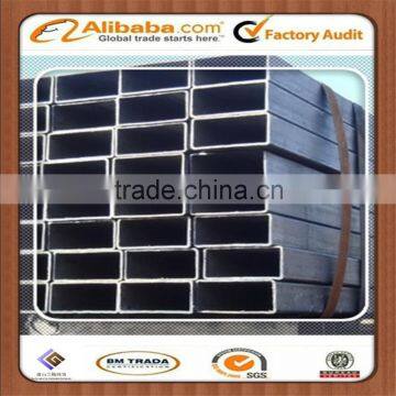 ASTM galvanized square steel pipes via Tianjin port