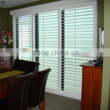 Wholesale 200/250/300cm wood blinds high quality Hotel Etc shutter profile