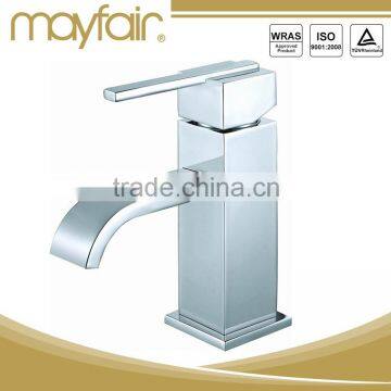 Fashion style single handle brass basin faucet