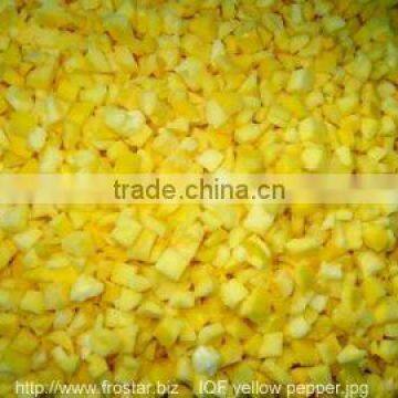 frozen yellow peper dices