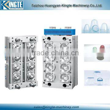 8-cavity valve pin Jar preform mold