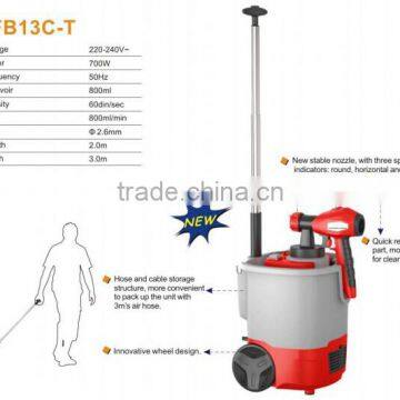 Frankever hvlp floor based 700w car washing paint spray gun