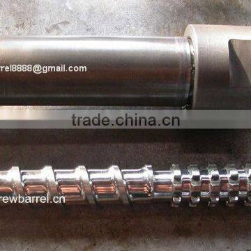 plastic extruder screw barrel for rubber machine/extruder machine screw and barrel for feed/extruder twin screw barrel