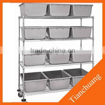 NSF Heavy Duty Commercial Store Shelving for Restaurant, Warehouse and Hospital photo-5