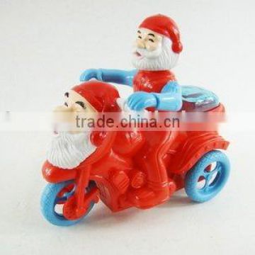 PULL LINE FATHER CHRISTMAS TRICYCLE