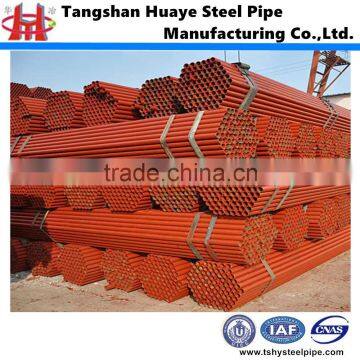 red painted scaffolding material / round steel pipe/scaffolding pipe