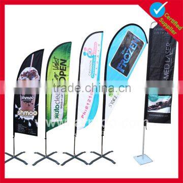 Outdoor 110g knitted Polyester knife flag