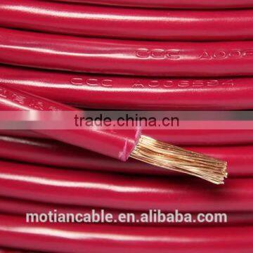 Copper conductor PVC insulated BVR 300/500v single core bvr wire