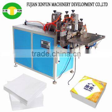 low price napkin packaging machine semi automatic