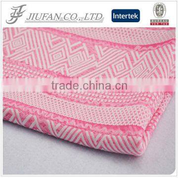 wholesale tulle with embroidery geometric designs for jacquard bedding set