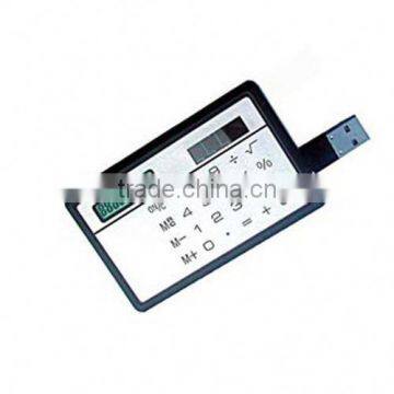 2014 new product wholesale calculator usb flash drive free samples made in china