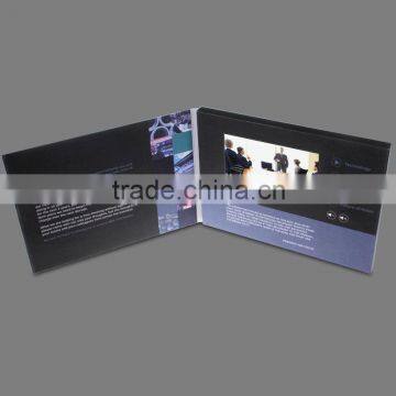 2015 most popular souvenir 4.3" video booklet,LCD video book ,video brochure